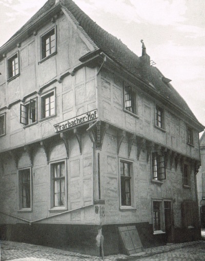 Eine der ältesten Fotografien des Trarbacher Hofes aus dem Jahr 1909. Bild: A. Ludendorff